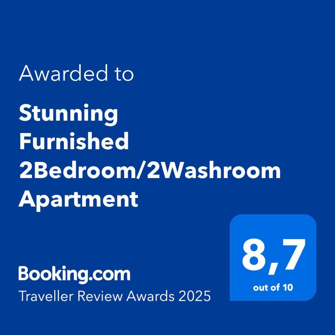 Stunning Furnished 2Bedroom/2Washroom Apartment Брамптон Экстерьер фото
